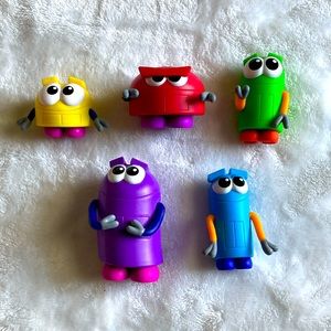 Fisher Price Storybot Figures 5 pc set